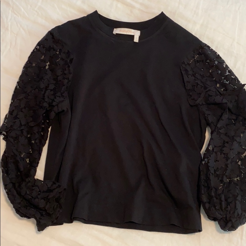 See by Chloe Black Top